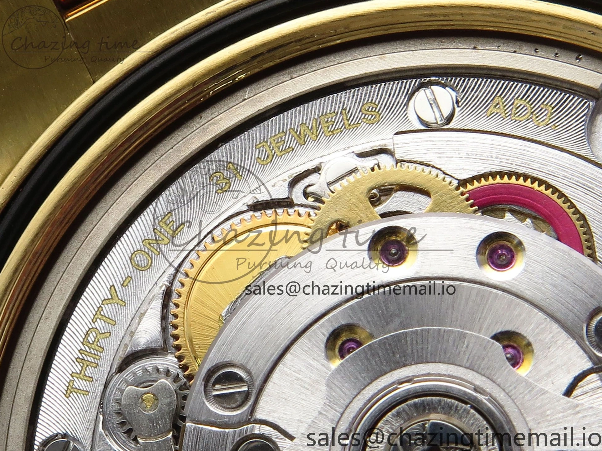 MiroTime 0320 Packable Day Date 40 YG 228238 THBF 1:1 Best Edition Black Crystal Dial on President Bracelet VR3255 V3 (Gain Weight) 378